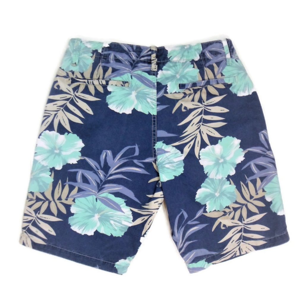 Mens Aeropostale Hawaiian Print Bermuda Shorts -29 - Picture 2 of 8